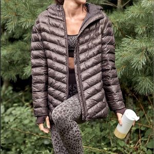 Aerie Offline Animal Print Puffer Jacket, S, NWT, Retail $90